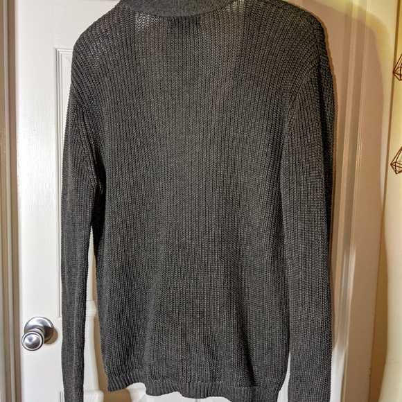 Lace-Up Front Lightweight Knit Sweater - Picture 5 of 5
